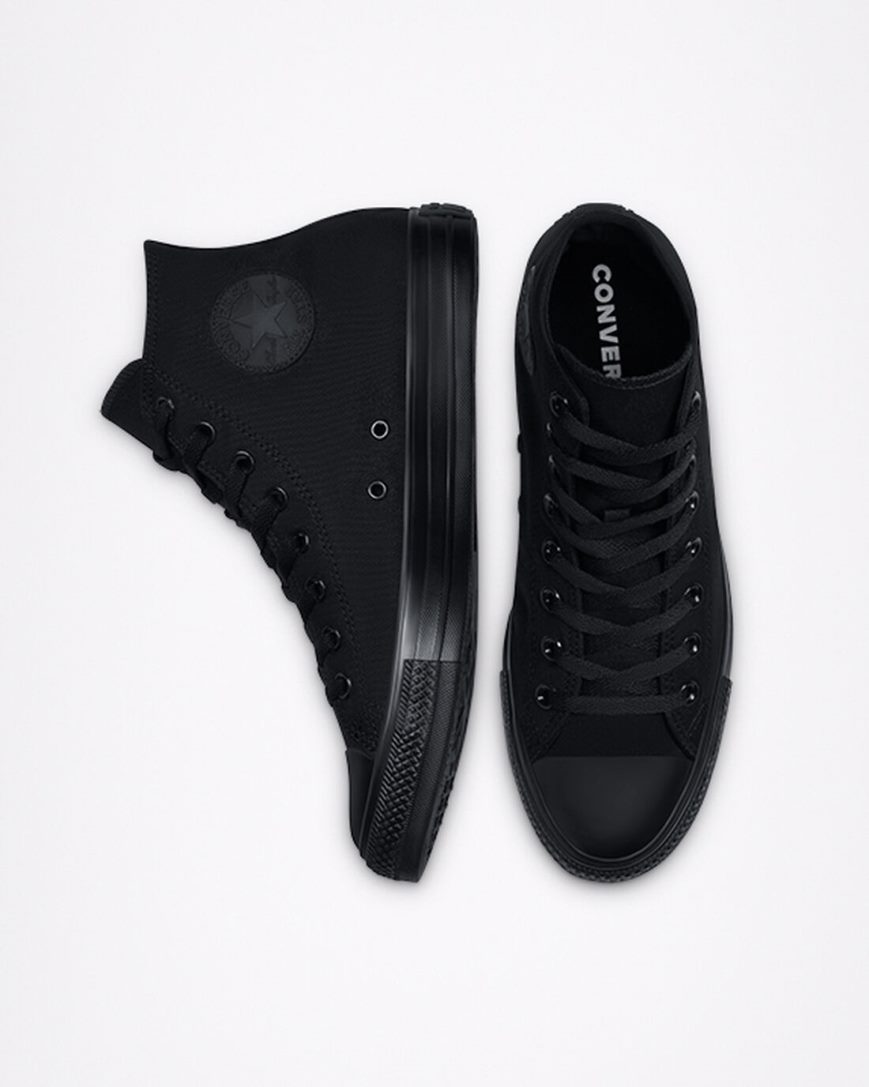 Zapatillas Altas Converse Chuck Taylor All Star Classic Mujer Negras | PE 8E0L24